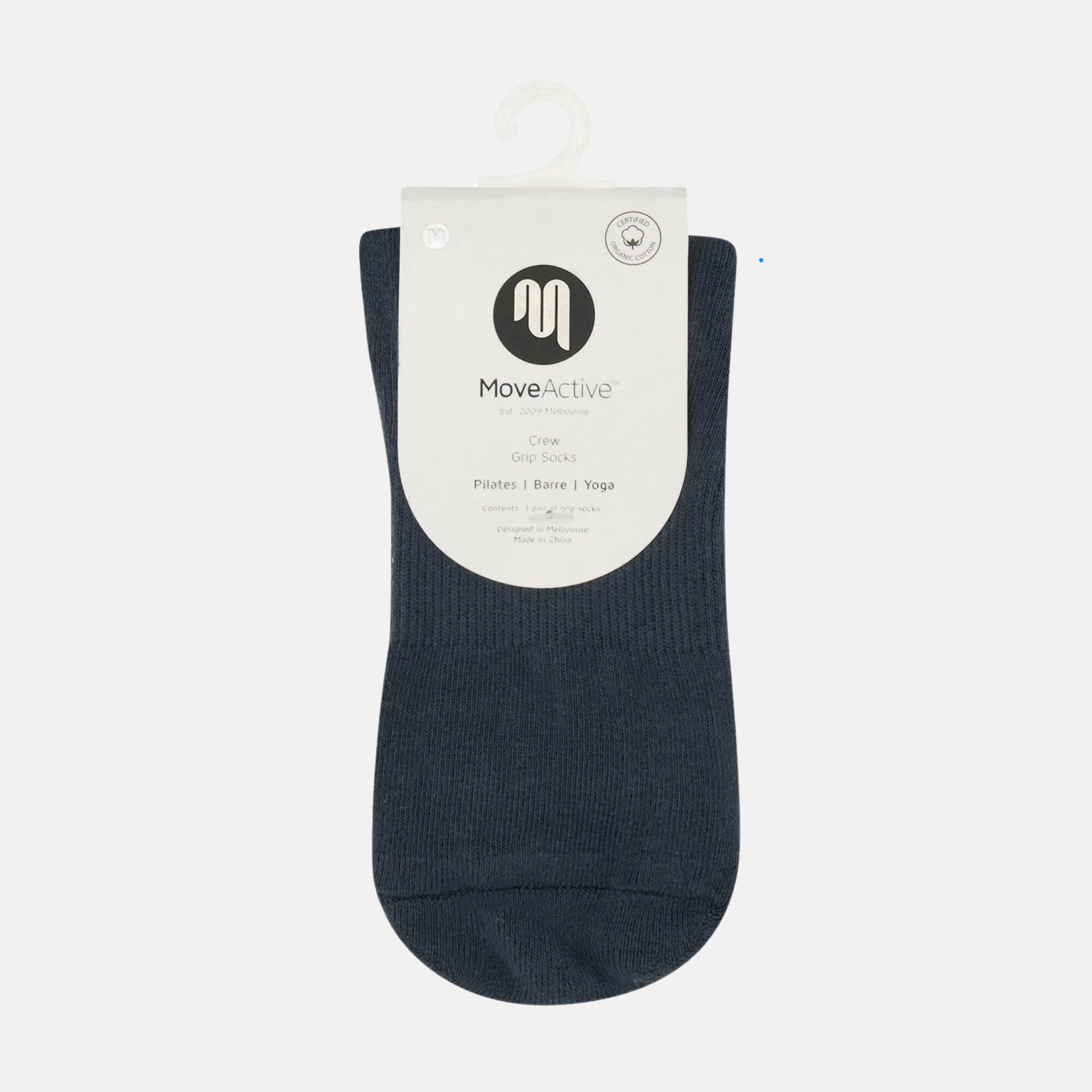 Crew Non Slip Grip Socks - Signature Ink