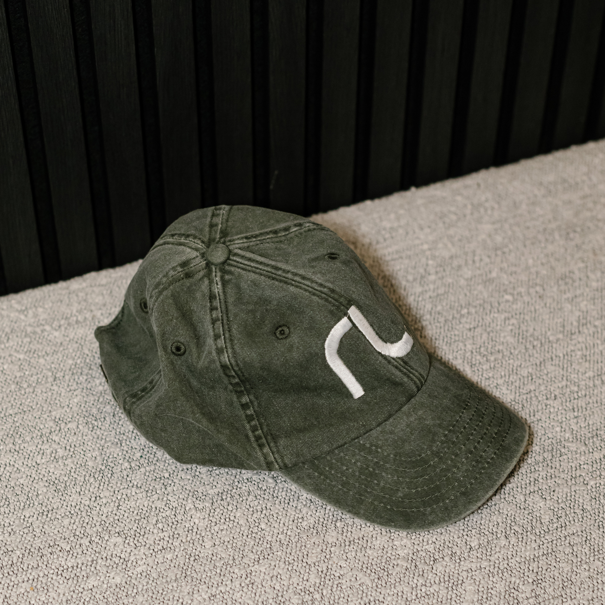 White RL Baseball Cap