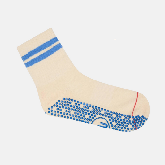 Crew Non Slip Grip Socks - Retro Revival