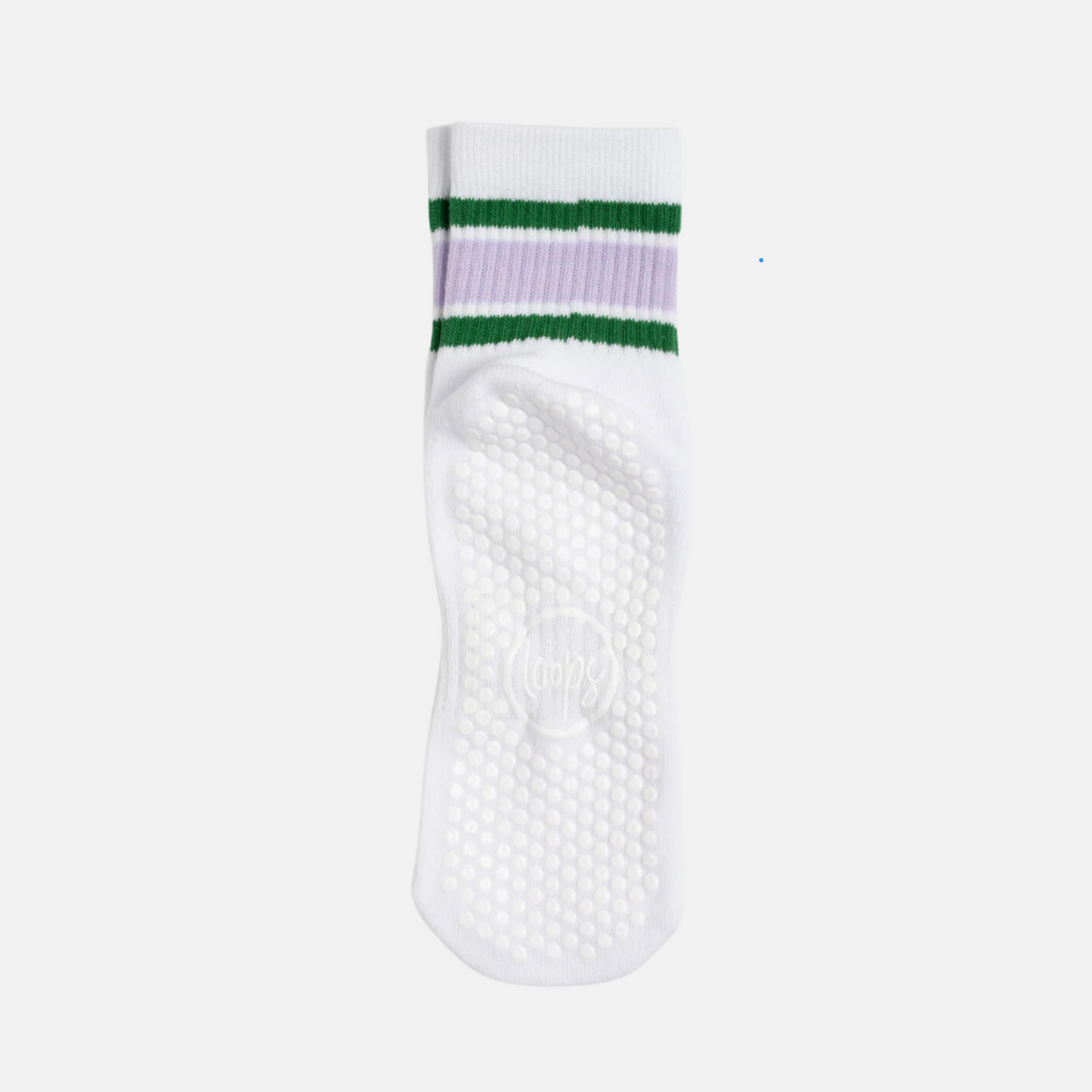 Campus Quarter Grip Socks - Lilac